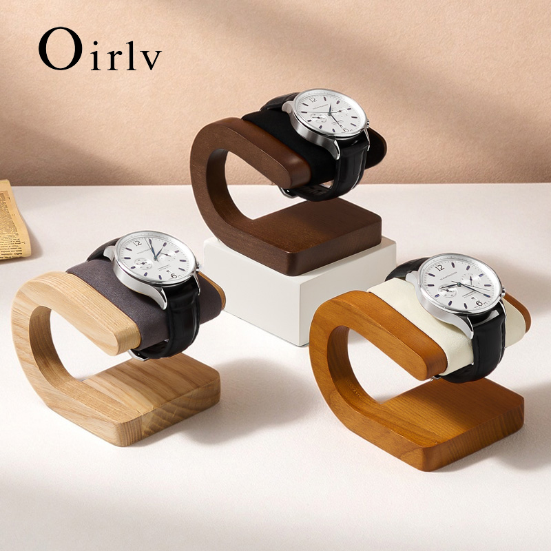 Jewelry And Watches Inc - Suporte de relógio em madeira de