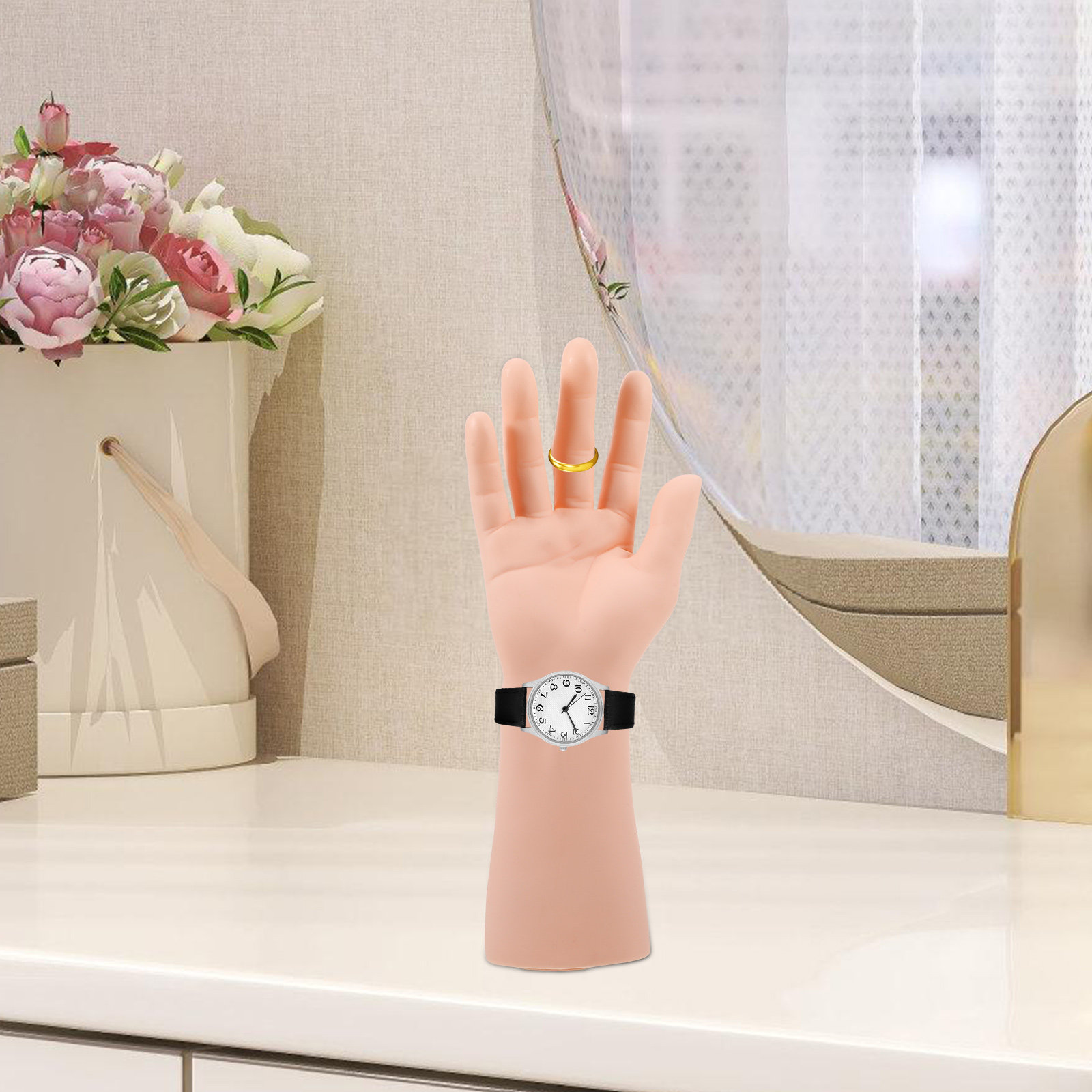 Manequim de mão masculino, com - Jewelry For Watches avaliação e preço